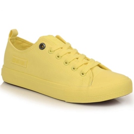 Shoes, sneakers Big Star W LL274026 INT1819B yellow
