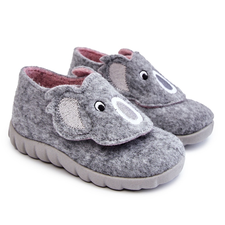 BEFADO S.A. Children's Slippers Befado Koala 620P001 Grey