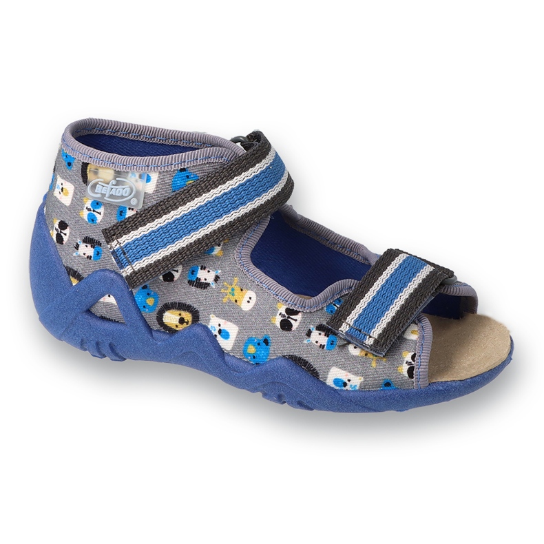 Befado yellow children's shoes 350P034 blue
