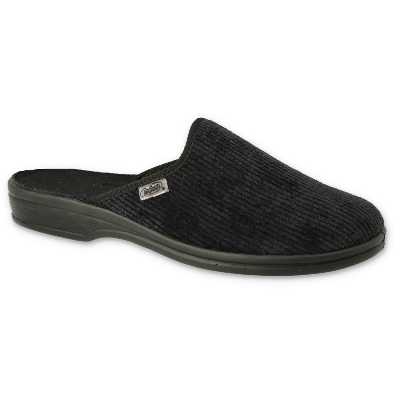 Befado men's slippers Pu 089m419 black Befado men's slippers Pu 089m419 black