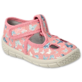 Befado children's shoes 533P022 pink silver Befado children's shoes 533P022 pink silver