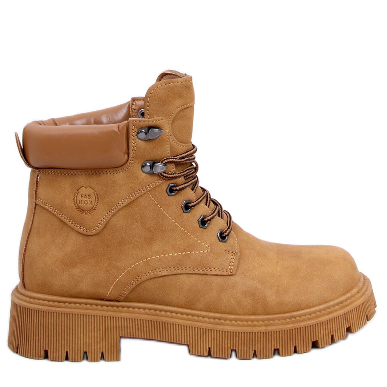 Trapper boots insulated Basco Camel beige