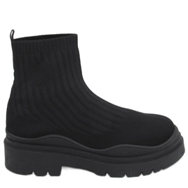 PA1 Silva BLACK + BLACK ankle sock shoes PA1 Silva BLACK + BLACK ankle sock shoes