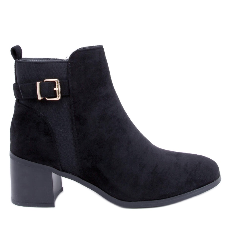 High-heeled boots from Cyndi Black Suede