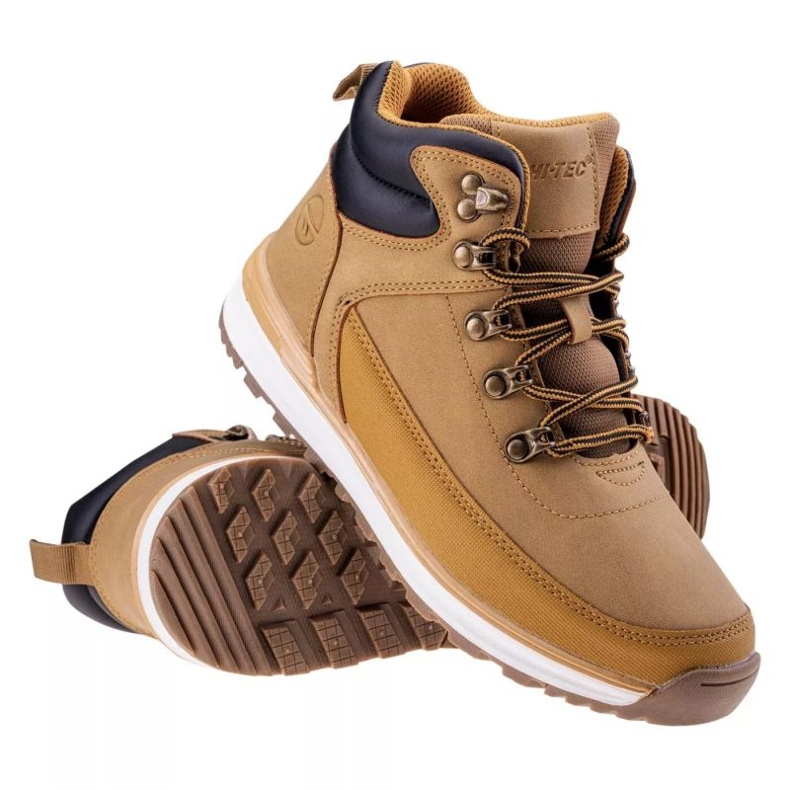 Hi-Tec Herlen Mid Teen shoes 92800453292 brown