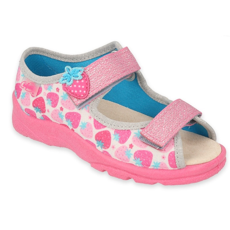 Befado children's shoes 869X170 pink silver grey
