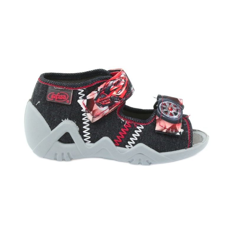 Befado children's sandals slippers 250p055 grey