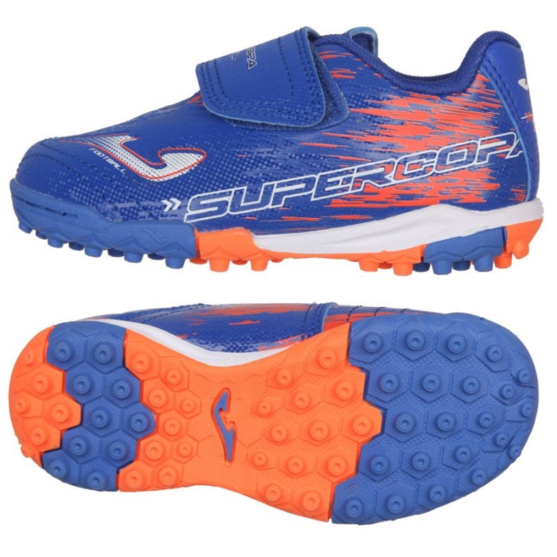Joma Super Copa 2305 Tf Jr SCJS2305TFV soccer shoes blue blue