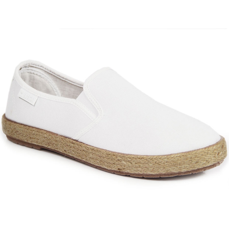 Women's slip-on espadrilles white Big Star DD274015