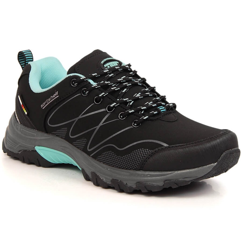 American Club black mint women's waterproof trekking shoes green American Club black mint women's waterproof trekking shoes green