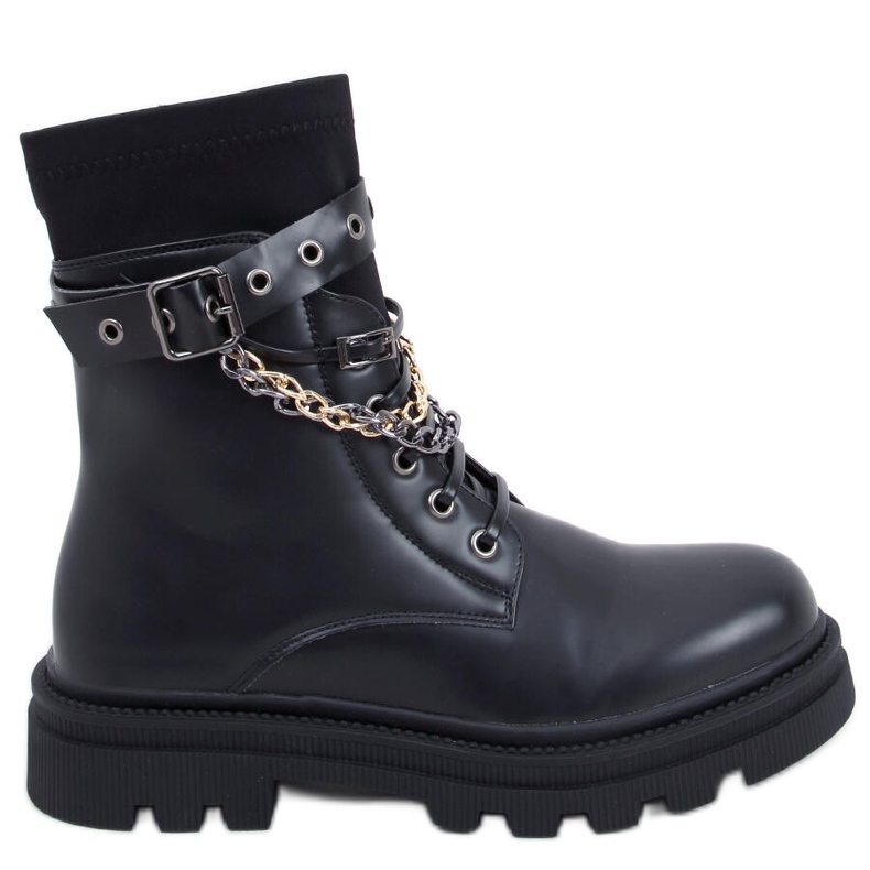 BM Steve Black military boots