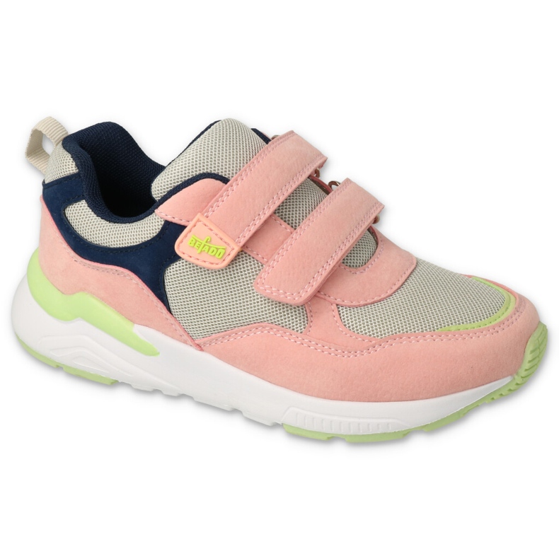Befado children's shoes 516Y237 pink grey Befado children's shoes 516Y237 pink grey