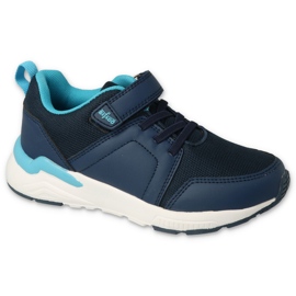Befado children's shoes 516Y262 navy blue blue
