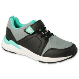 Befado children's shoes 516Y168 black grey green