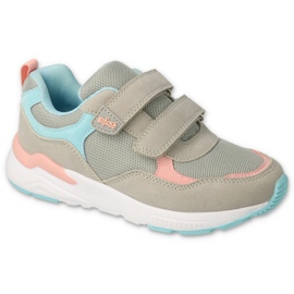 Befado youth shoes 516Q238 blue pink grey Befado youth shoes 516Q238 blue pink grey