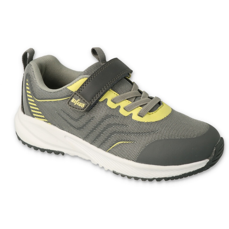 Befado youth shoes 516Q210 grey yellow Befado youth shoes 516Q210 grey yellow