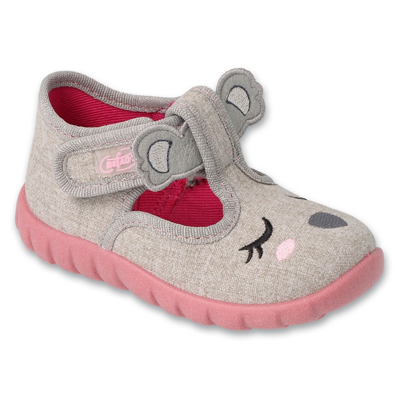 Befado children's shoes 632P003 pink grey