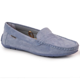 Women's blue eVento loafers