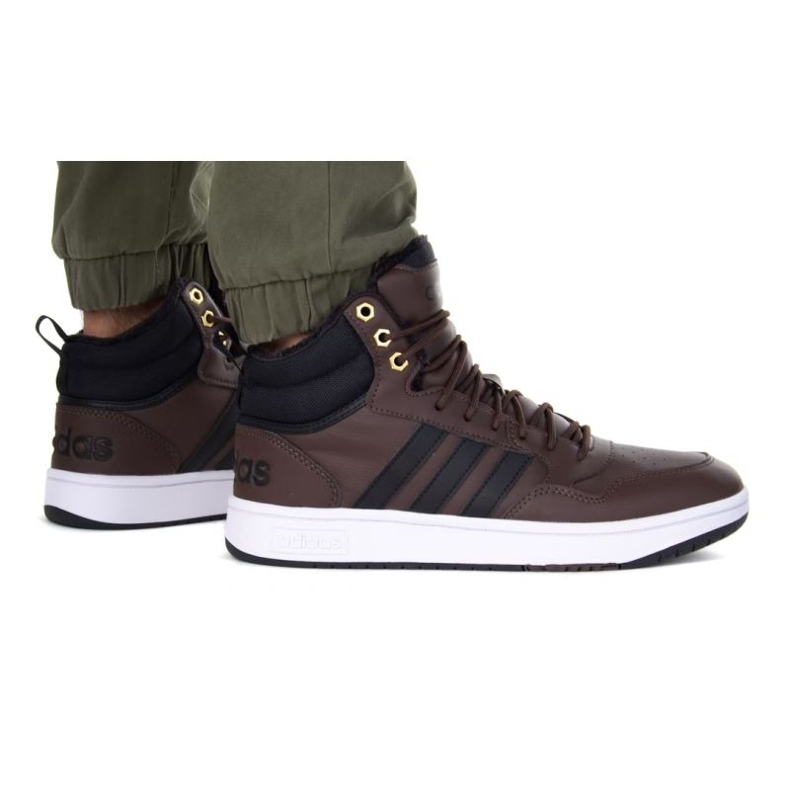 Shoes adidas Hoops 3.0 Mid Wtr M GZ6680 brown