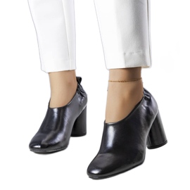 PA1 Black ankle boots from Tadeo