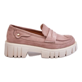Women's Suede Slip-On Shoes Light Brown Fiorell beige Women's Suede Slip-On Shoes Light Brown Fiorell beige
