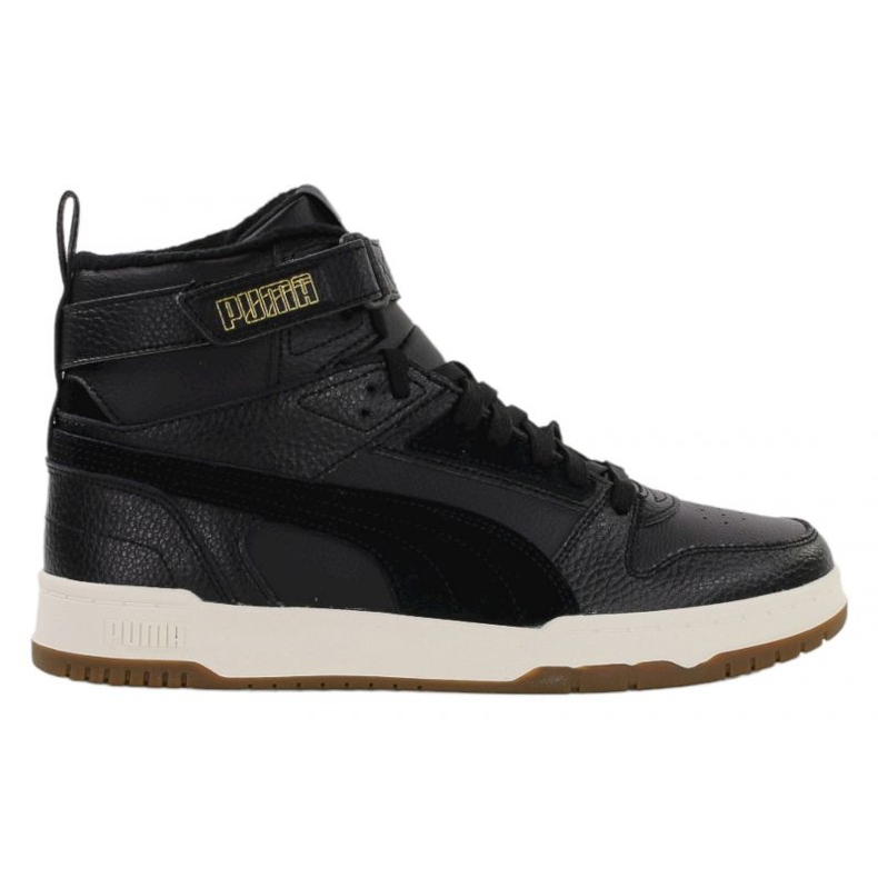 Puma shoes discount black and gold