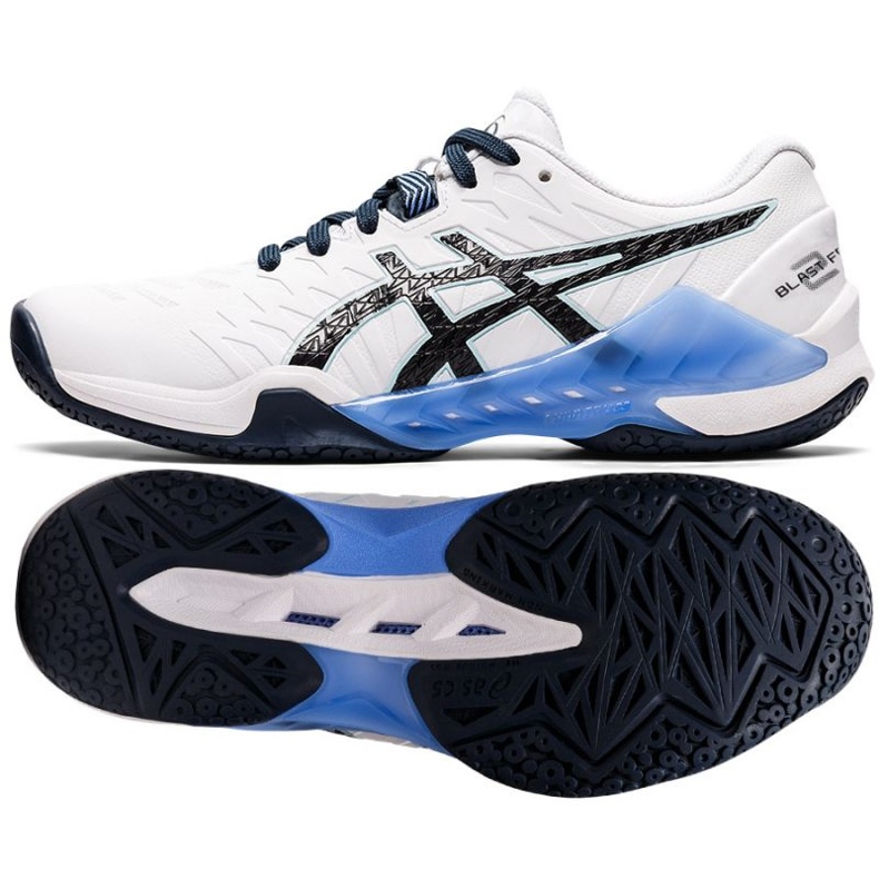 Asics Blast Ff 2 W 1072A046 103 handball shoes white white Asics Blast Ff 2 W 1072A046 103 handball shoes white white