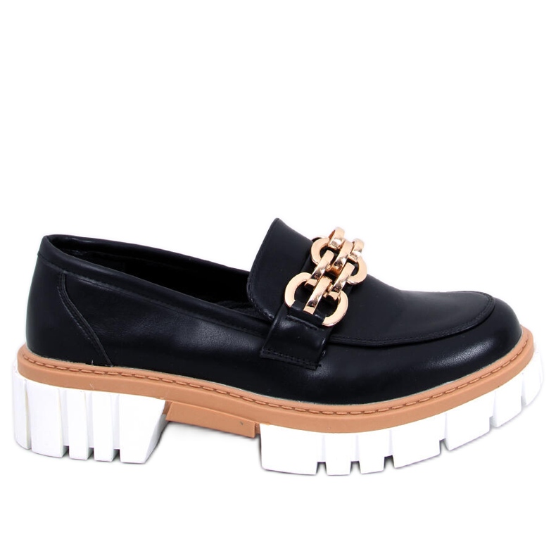 BM Catz Black platform loafers