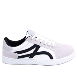BM Women's Wilson White sneakers grey