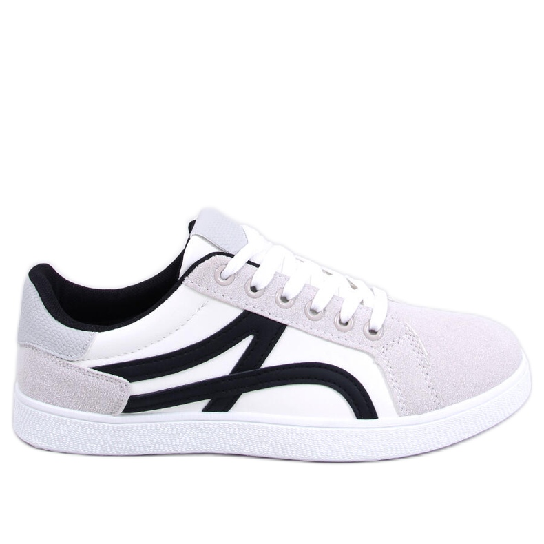 BM Women's Wilson White sneakers grey