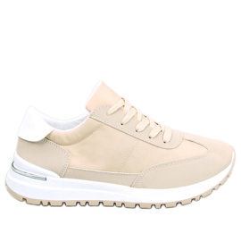 BM Barks Beige women's trainers