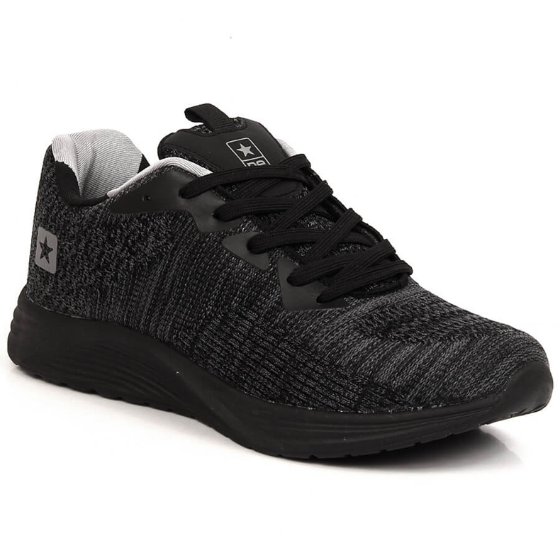 Comfortable black running sports shoes NEWS
