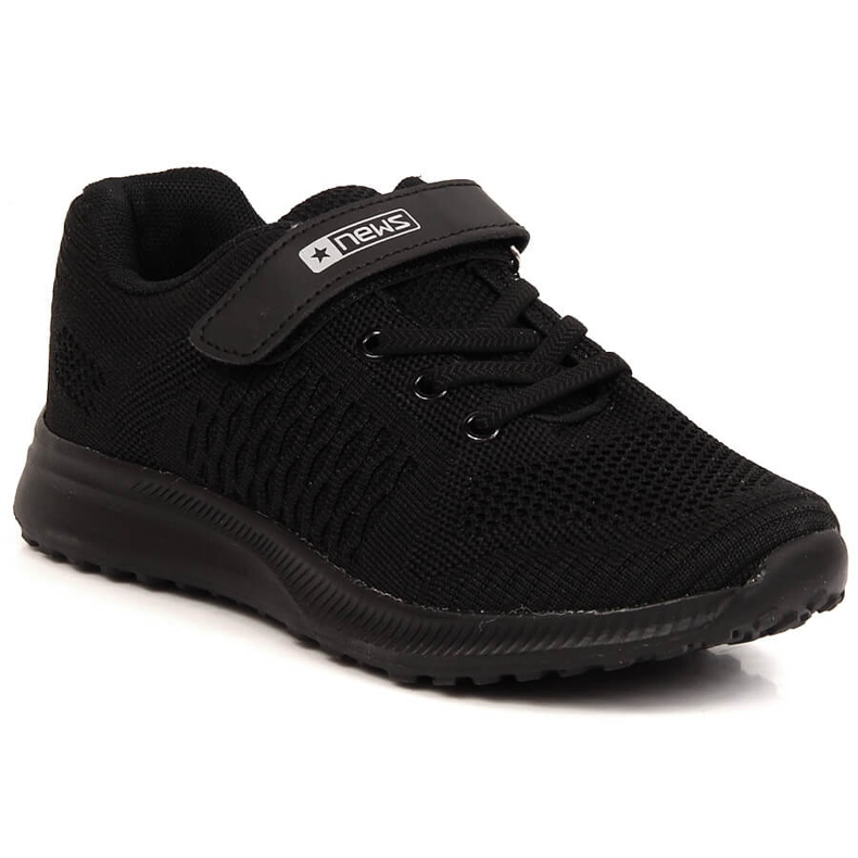 NEWS light black children's sports shoes NEWS light black children's sports shoes
