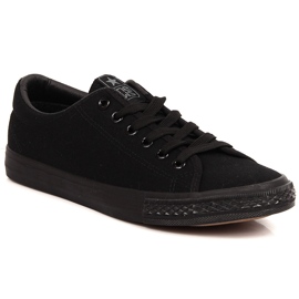 Women's black lace-up sneakers NEWS Women's black lace-up sneakers NEWS