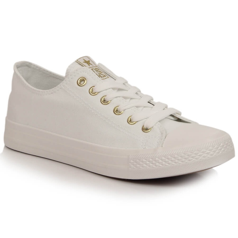 Women's low white NEWS sneakers Women's low white NEWS sneakers