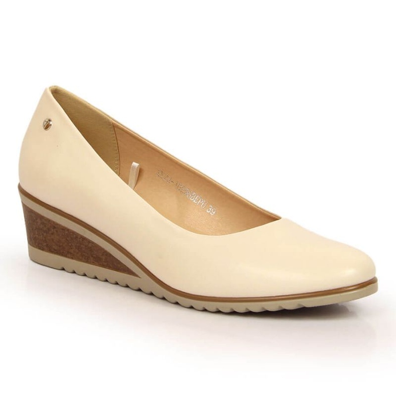 Wedge pumps Vinceza W JAN176B beige