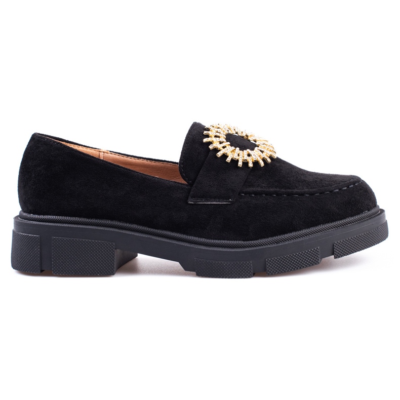Women's Shelovet black suede shoes