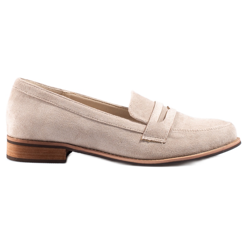 BM Women's moccasins Shelovet elegant beige