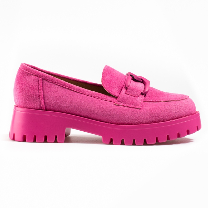 Goodin Shelovet women's fuchsia platform shoes pink