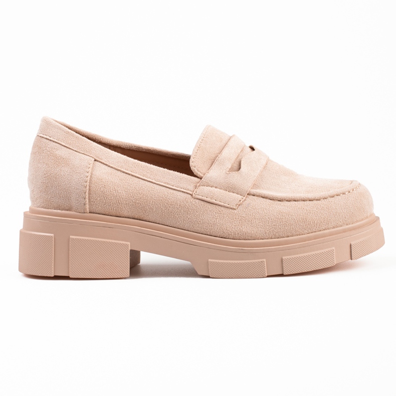 Women's shoes Shelovet beige suede