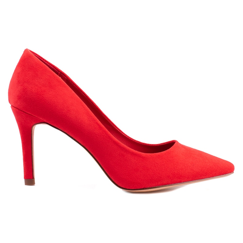 Shelovet women's high heels red