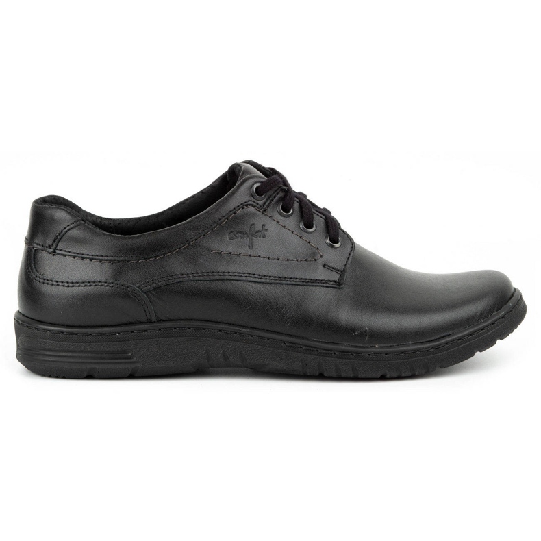 KOMODO Men's Casual leather shoes 921K black