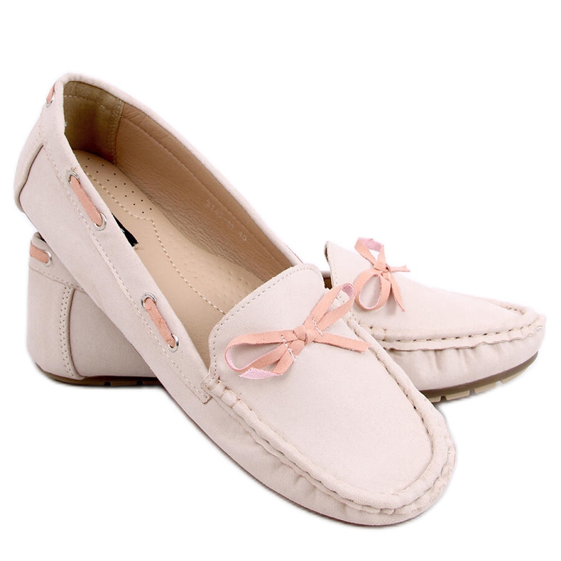 Women's classic Kamila Beige loafers