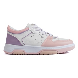 Women's sports shoes Shelovet pastel colors multicolored