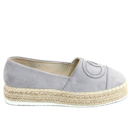 Espadrilles chanelkikikiki Wela Grey