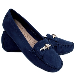 BM Lyset Azul women's loafers navy blue