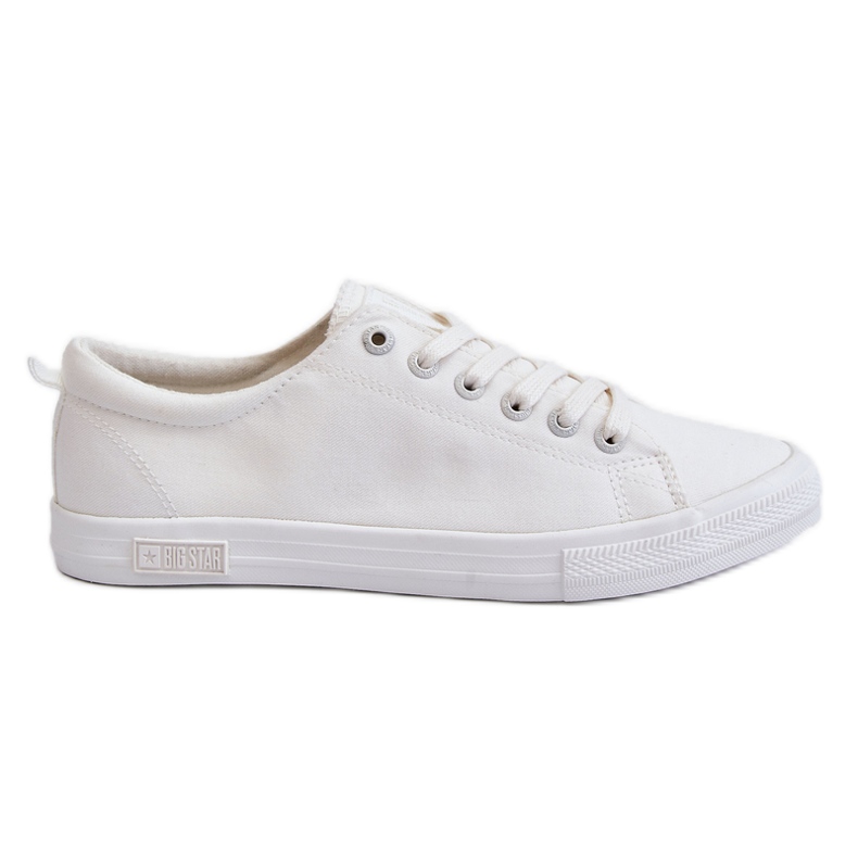 Women's Smooth Low Sneakers Big Star LL274058 White
