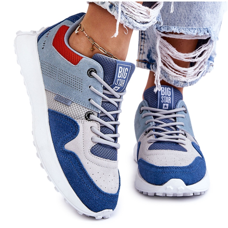 Women's Sneakers Big Star LL274421 Blue