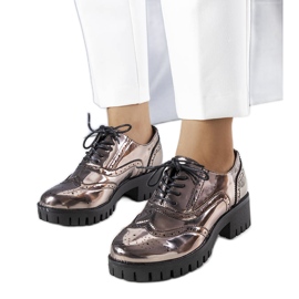 Metallic black shoes from Myra Metallic black shoes from Myra