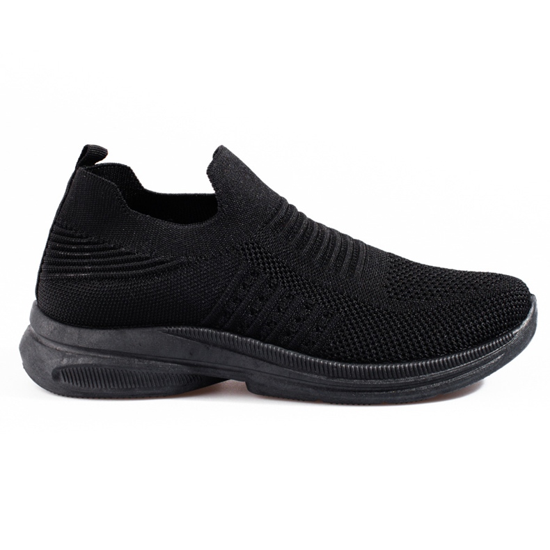 Shelovet platform sports shoes black Shelovet platform sports shoes black
